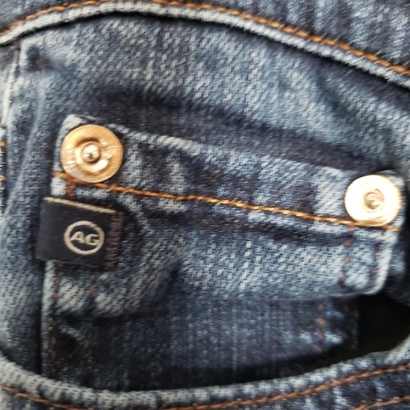 AG Adriano Goldschmied The Stivie Slim Straight Jeans Size 27 Regular - Picture 8 of 16